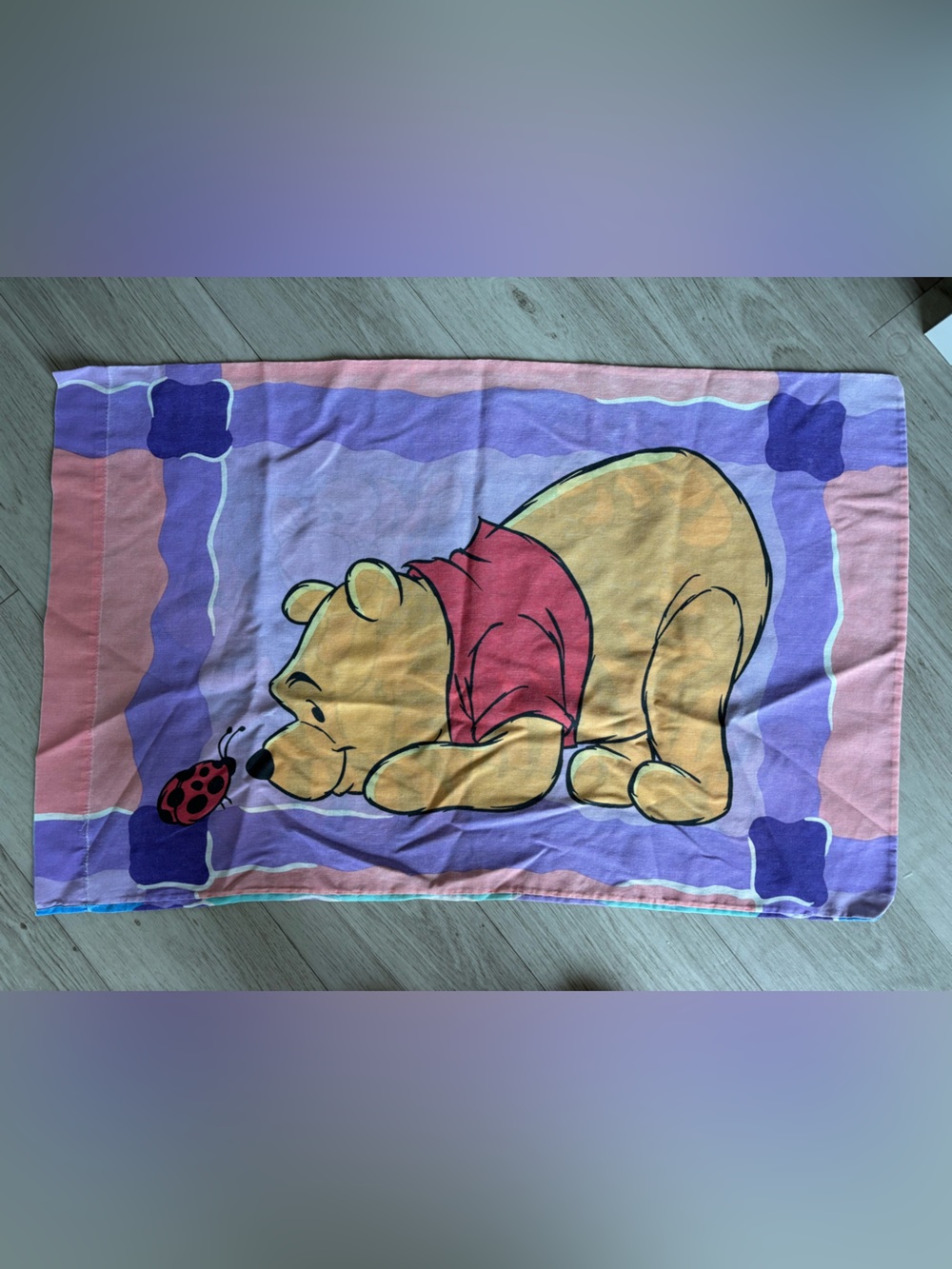 Vintage Winnie the Pooh Tigger Retro Pillowcase Made in USA 90’s